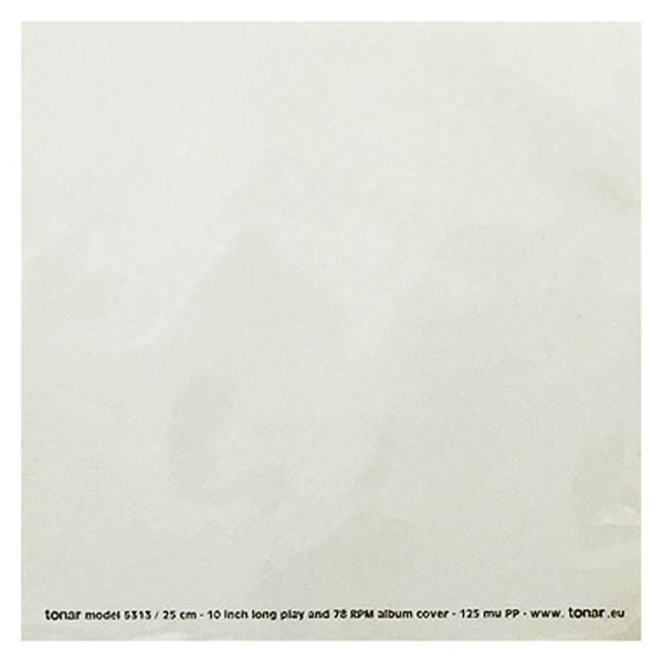 Tonar 10 inch" heavy duty outer sleeves for LP records