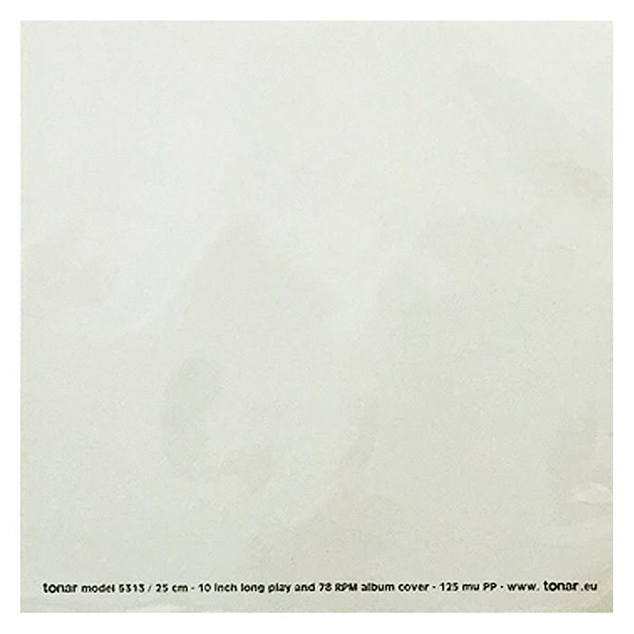 Tonar 10 inch" heavy duty outer sleeves for LP records