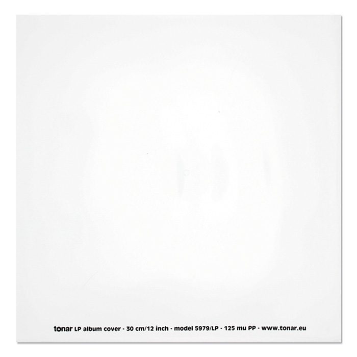 Tonar 12 inch" heavy duty outer sleeves for LP records