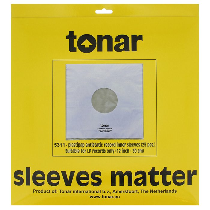 Tonar plastipap inner sleeves