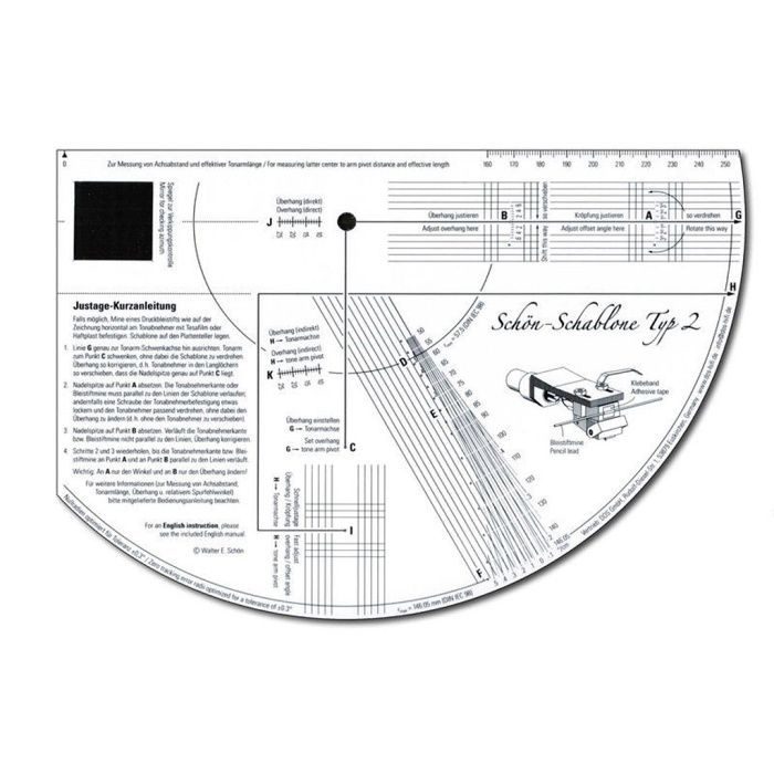 Tonar professional alignment protractor