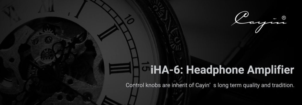 CAYIN iHA-6 headphone amp silver