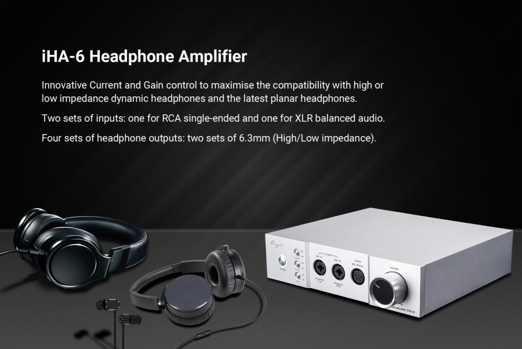 CAYIN iHA-6 headphone amp silver