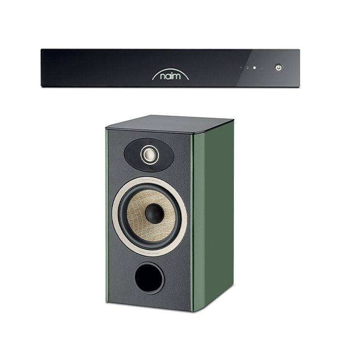 Naim CI-Uniti 102 met Focal Aria EvoX N°1 Moss Green HG