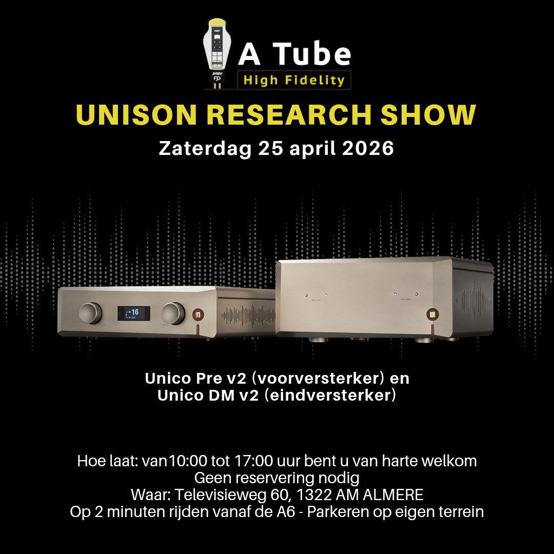 Show: Unison Research Unico Pre v2 & DM v2 primeur