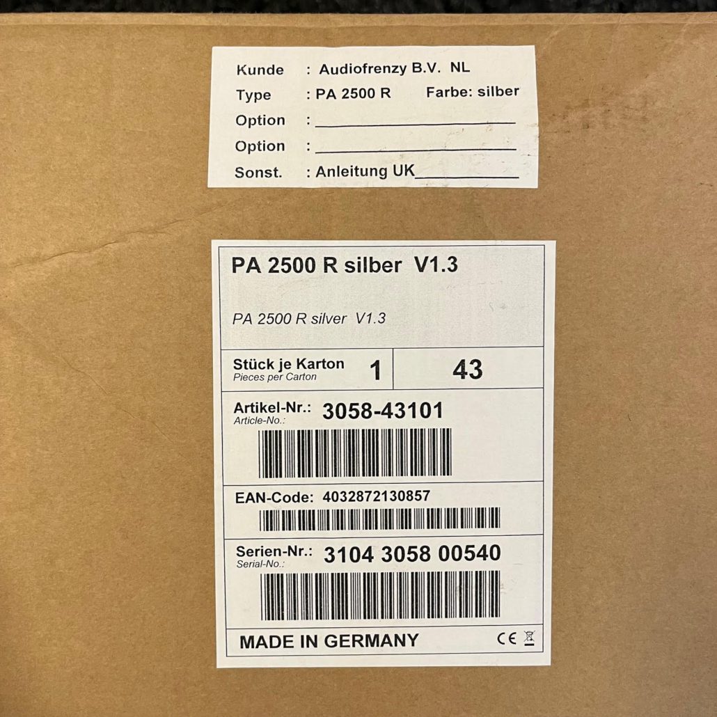 T+A PA2500R geintegreerde versterker