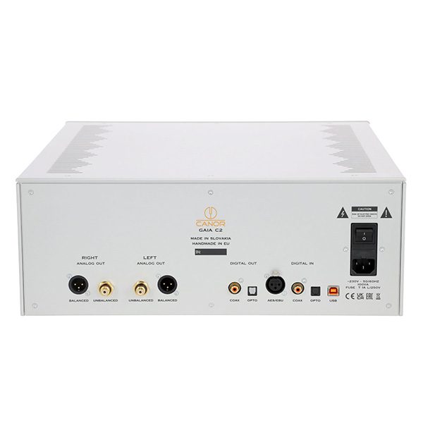 Canor Gaia C2 Tube DAC with CD Player
