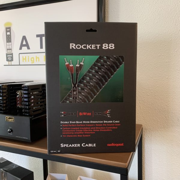 Audioquest Rocket 88 - Luidsprekerkabelset van 2 x 3 meter bi-wire (ex-demo)
