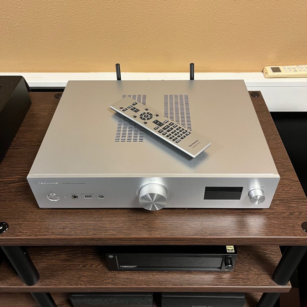 Technics SU-GX70 netwerk audioversterker zilver (demo)