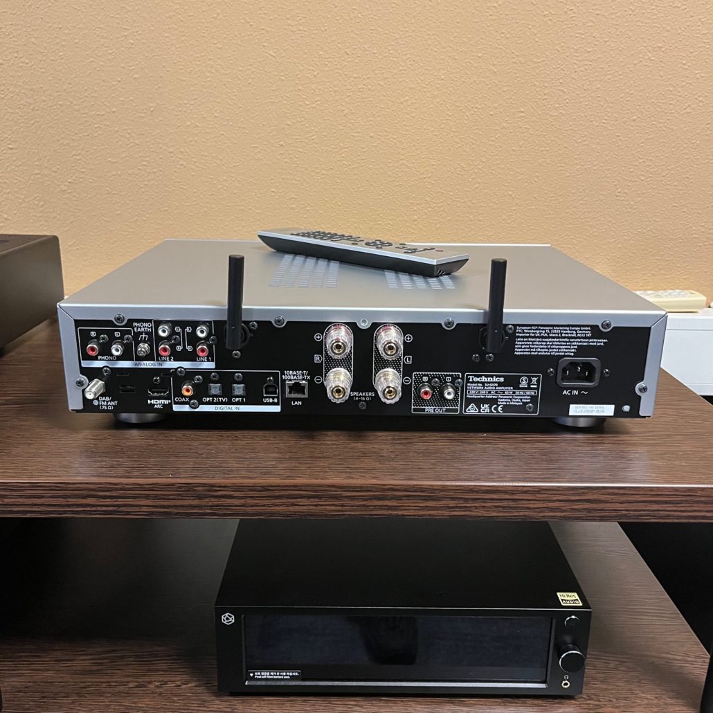 Technics SU-GX70 netwerk audioversterker zilver (demo)