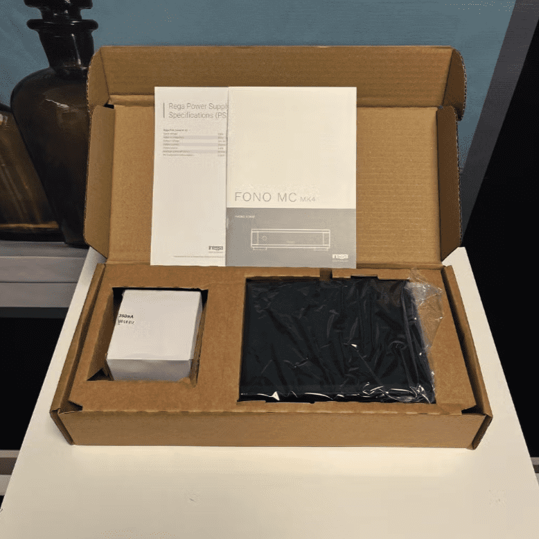 Rega Fono MC MK4 phono-pre zwart (demo)