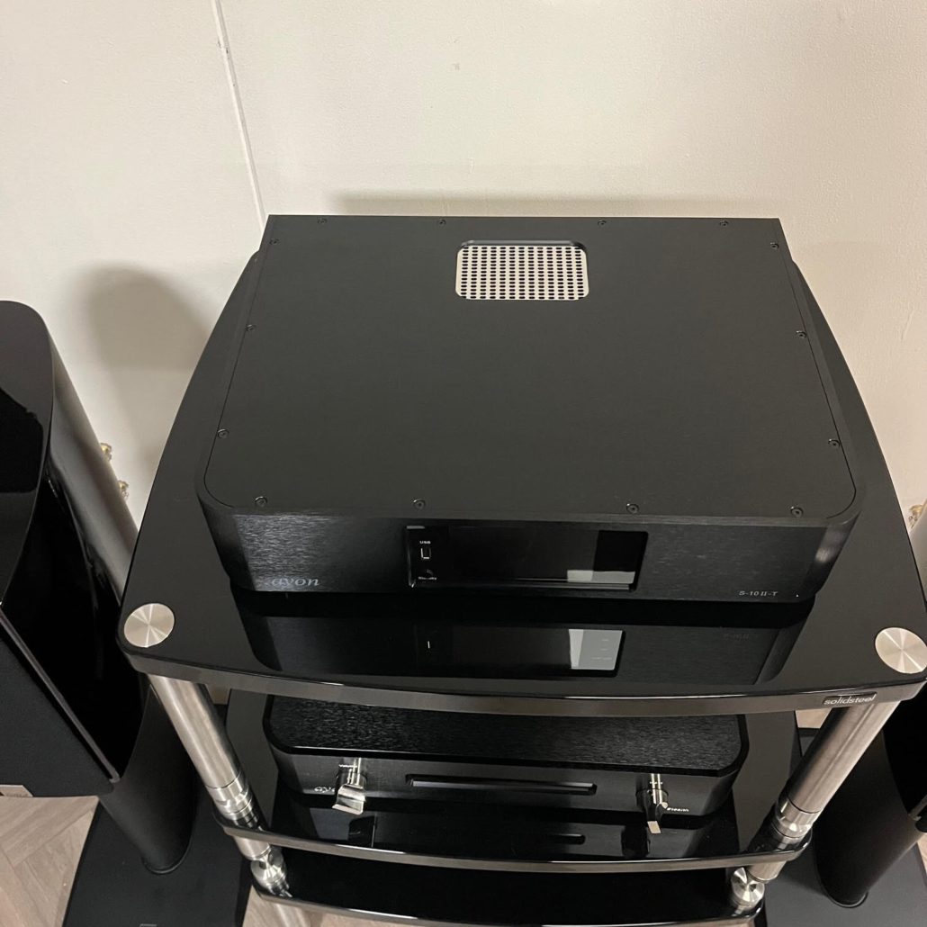 Ayon Audio S-10II-T buizen streamer transport zwart