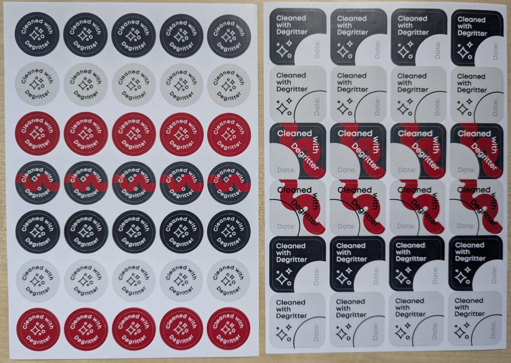 Degritter Sticker Pack