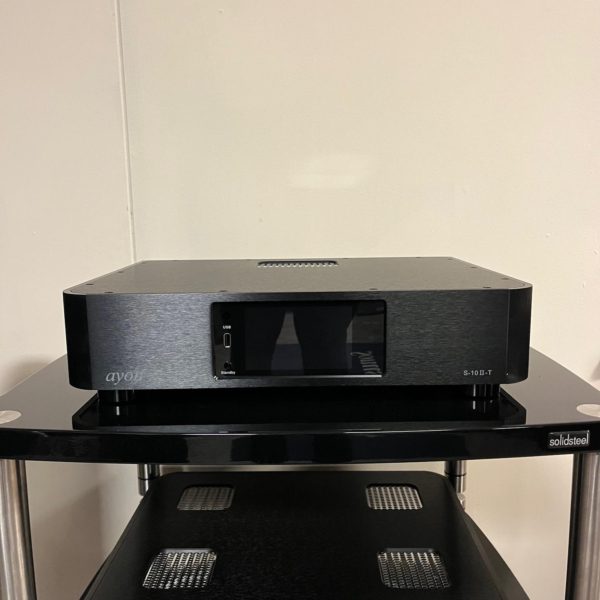 Ayon Audio S-10II-T buizen streamer transport zwart (demo)
