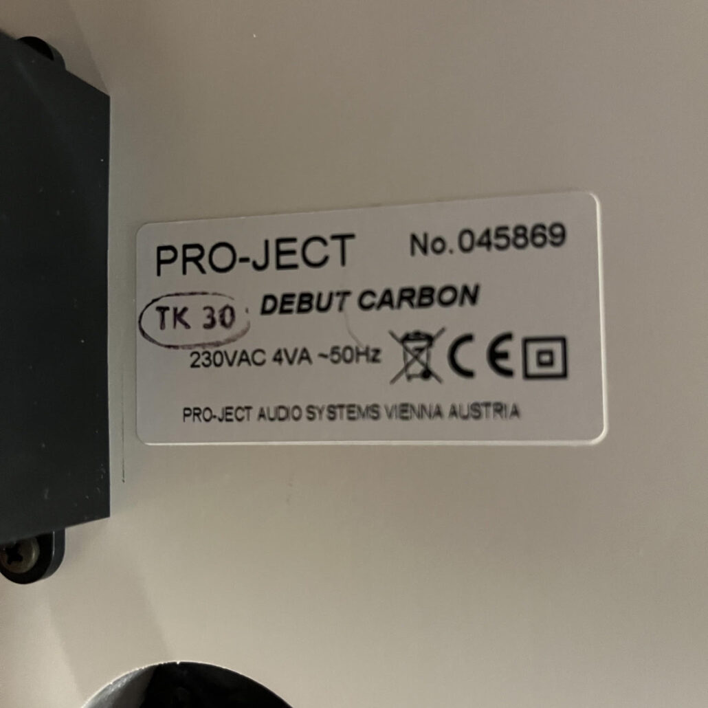 Pro-ject Debut Carbon wit draaitafel Ortofon 2M red