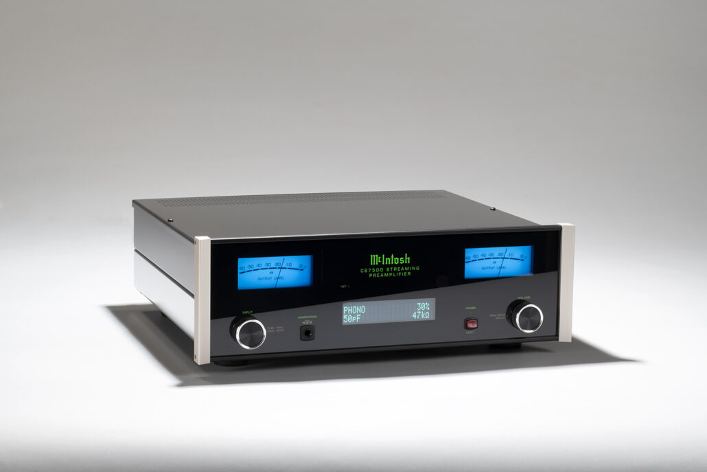 McIntosh CS7500 2-Channel Streaming Preamplifier