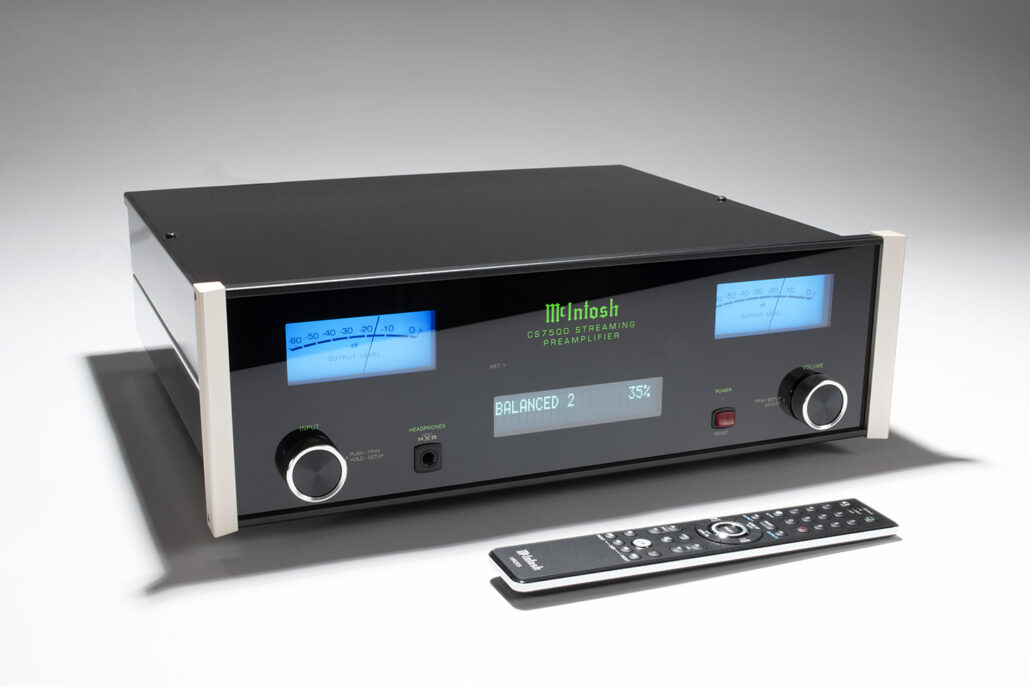 McIntosh CS7500 2-Channel Streaming Preamplifier