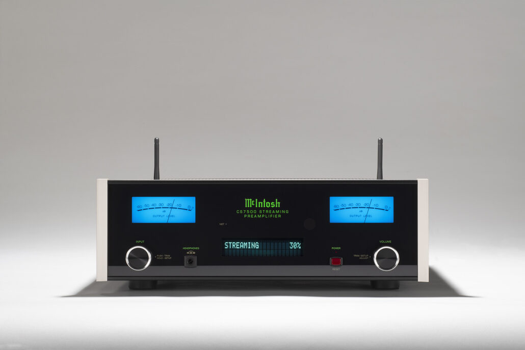 McIntosh CS7500 2-Channel Streaming Preamplifier