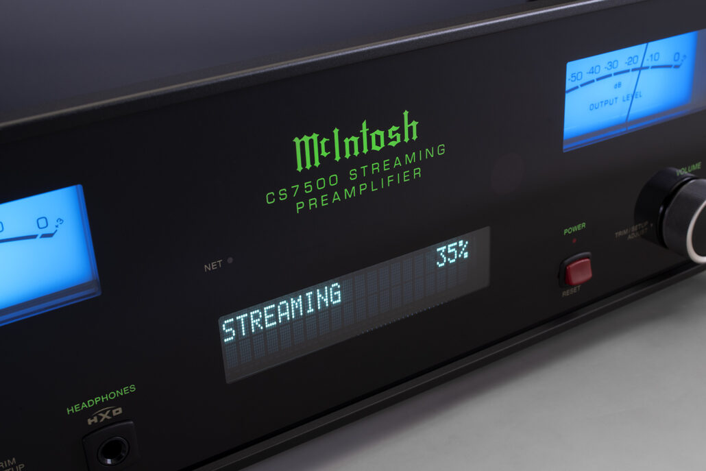 McIntosh CS7500 2-Channel Streaming Preamplifier