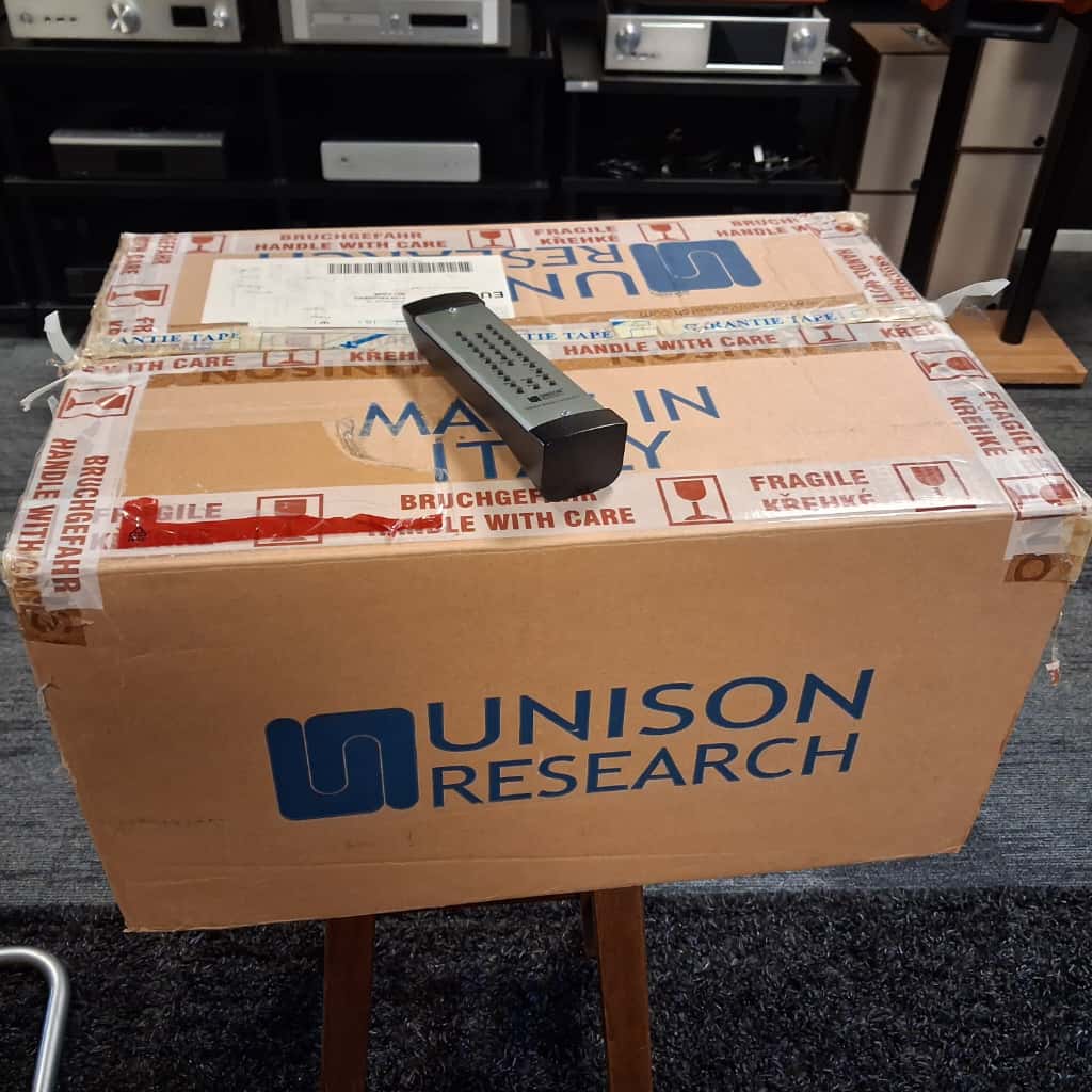 Unison Research Triode 25 buizenversterker zwart