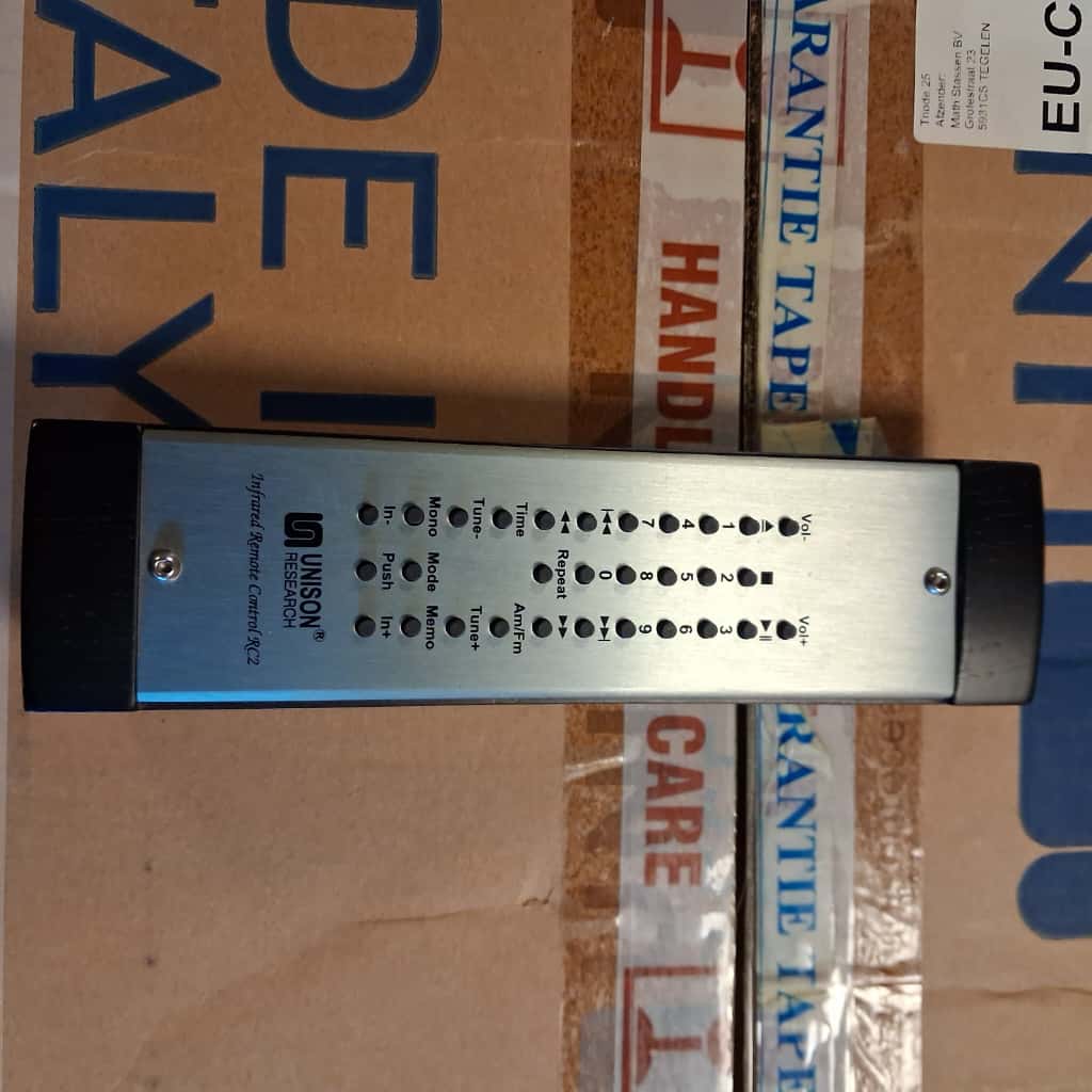 Unison Research Triode 25 buizenversterker zwart