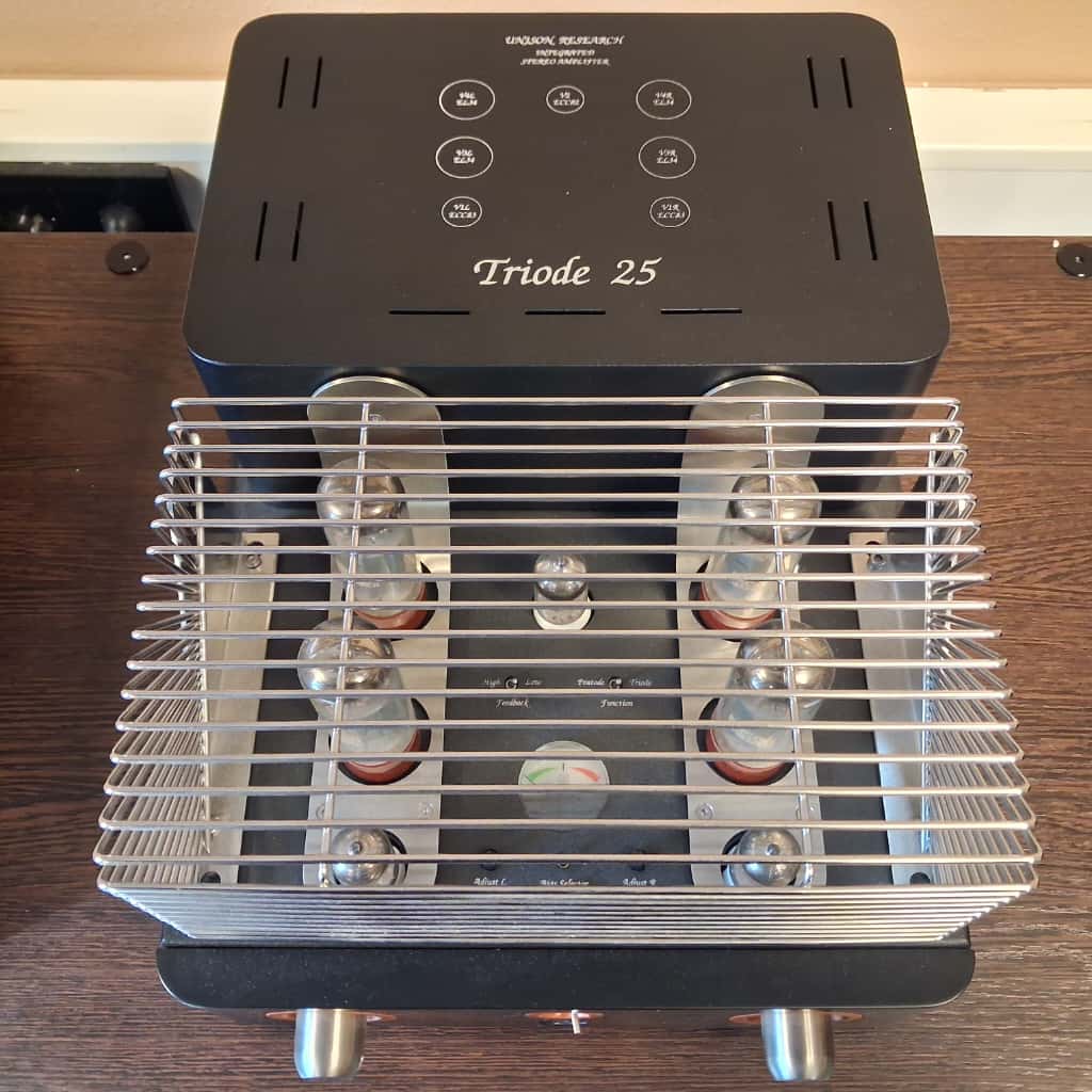 Unison Research Triode 25 buizenversterker zwart