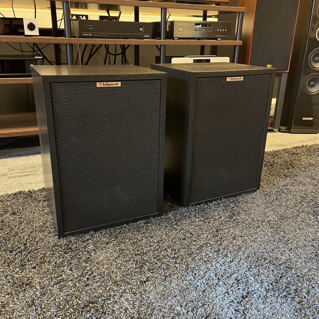 Klipsch Heresy II black ash vintage speakerset occasion
