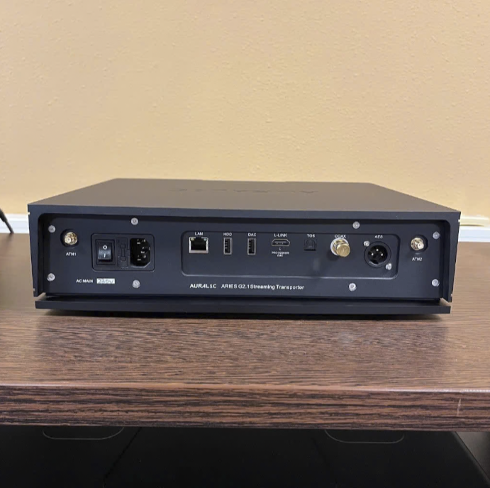 Auralic Aries G2.1 streamer transport occasion